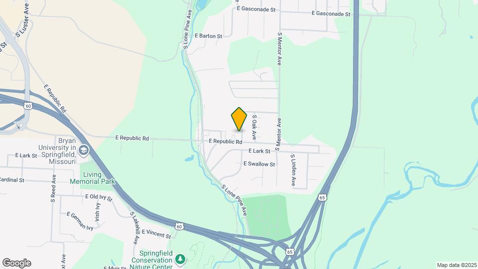 4147 S Hooper Ave Map and Location Details