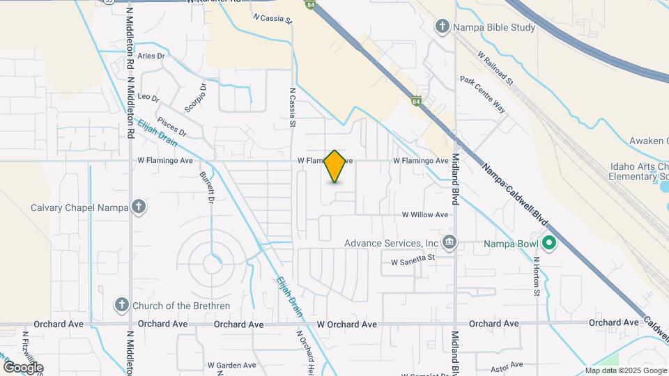 1450 W Bonneville Cir Map and Location Details