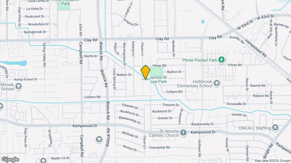 3806 Tilson Ln Map and Location Details