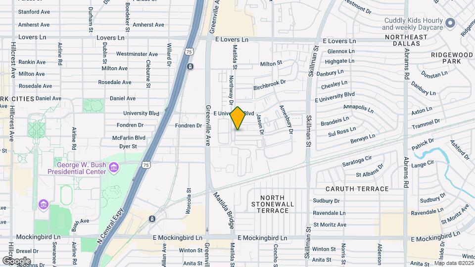 5811 Sandhurst Ln Map and Location Details