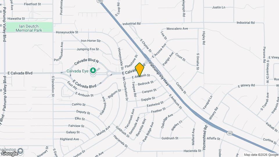 2501 E Ambush St Map and Location Details