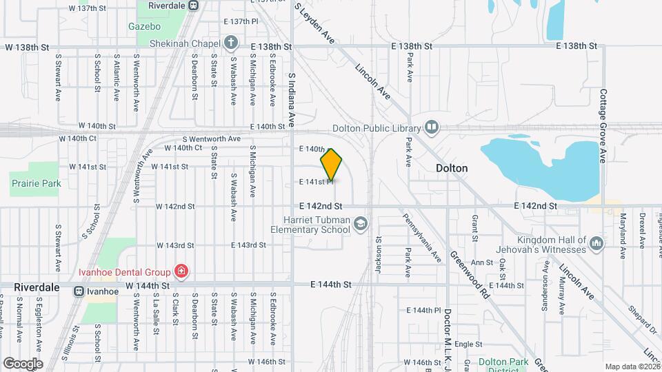 14124 Manor Ave Map and Location Details