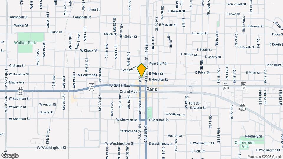 5 W Houston St Map and Location Details