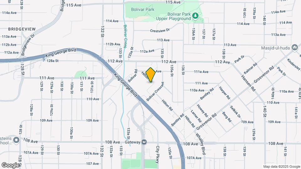 13448 Hilton Rd Map and Location Details