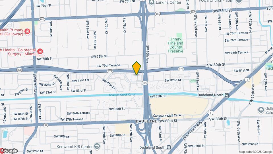 7705 Camino Real Map and Location Details
