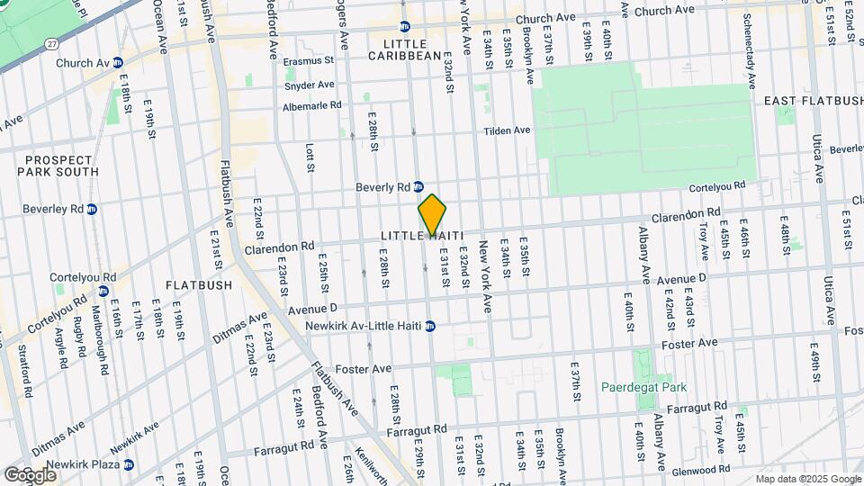 Clarendon Mapa y Detalles de la Ubicación