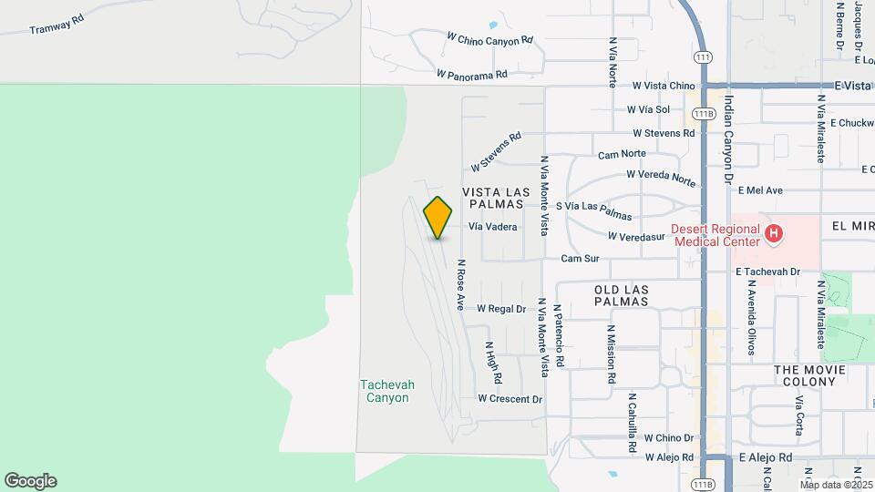 1175 Los Robles Dr Map and Location Details