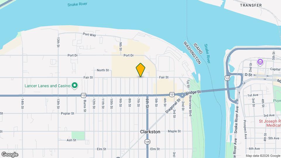 617 Fair St Map and Location Details