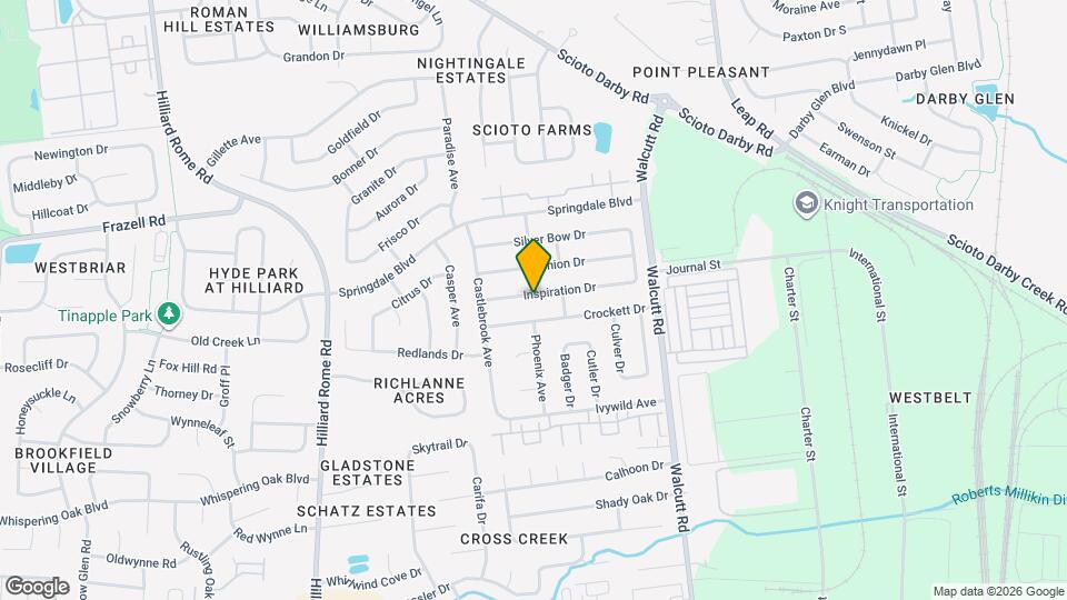 5039 Inspiration Dr Map and Location Details