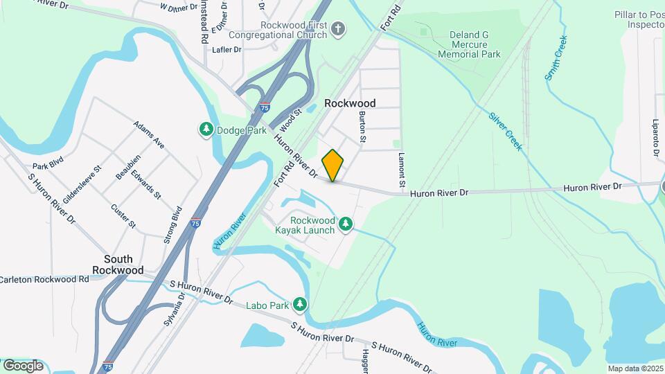 22137 Huron River Dr, Unit 1 Map and Location Details