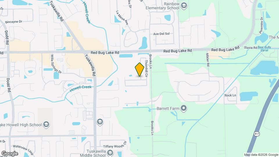 1542 Thornhill Cir Map and Location Details