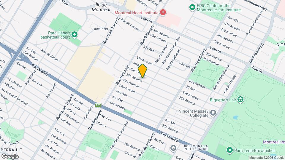 6745 28E Av Map and Location Details