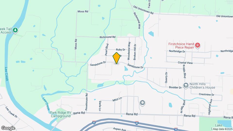 2307 Onyx Cir Map and Location Details