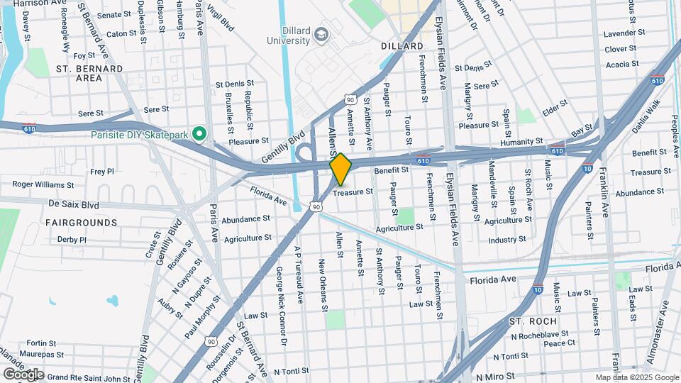 3101 Allen St Map and Location Details