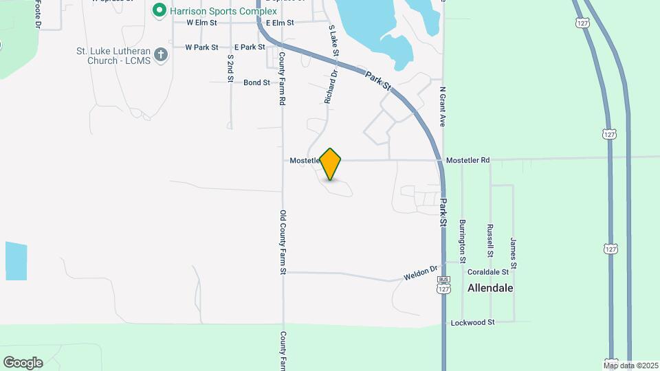 Harrison Estates Mobile Home Community Map and Location Details