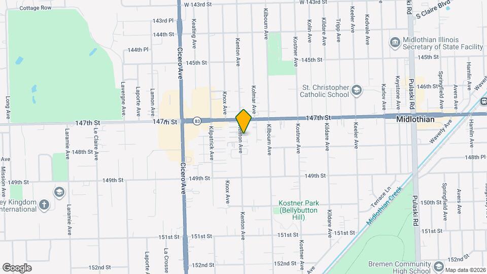 14747 Kenton Ave Map and Location Details