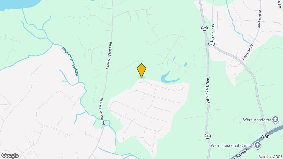 6667 Cedar Lake Dr Map and Location Details