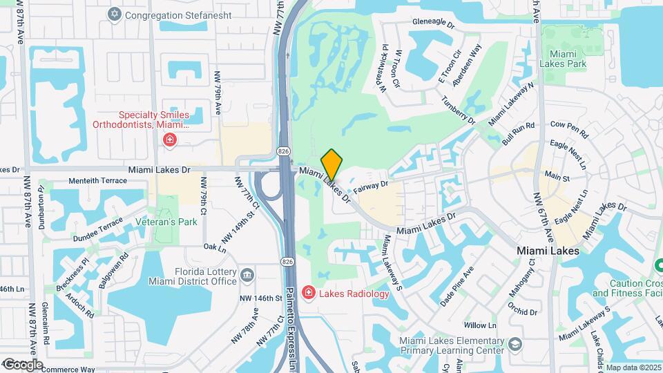 7470 Miami Lakes Dr Map and Location Details