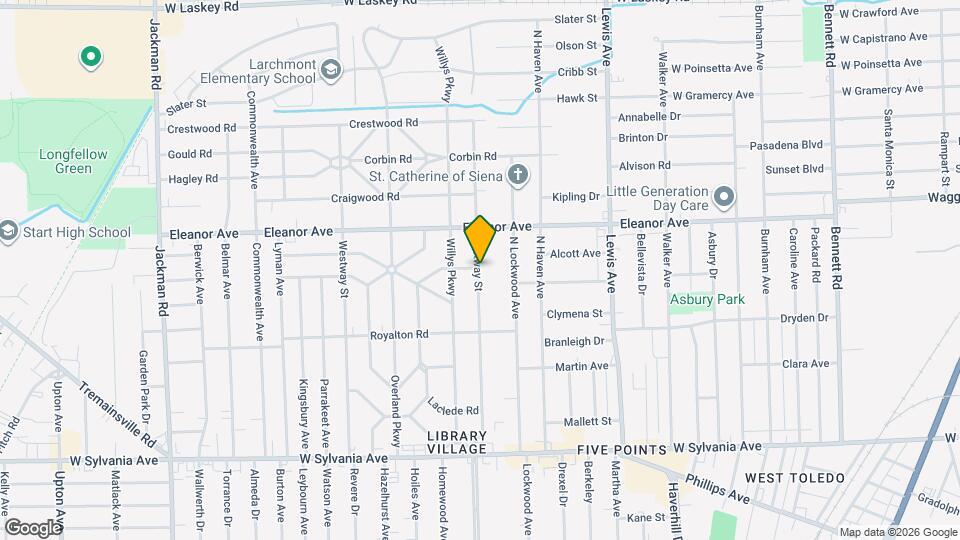 4370 Eastway St, Unit 4370 Map and Location Details