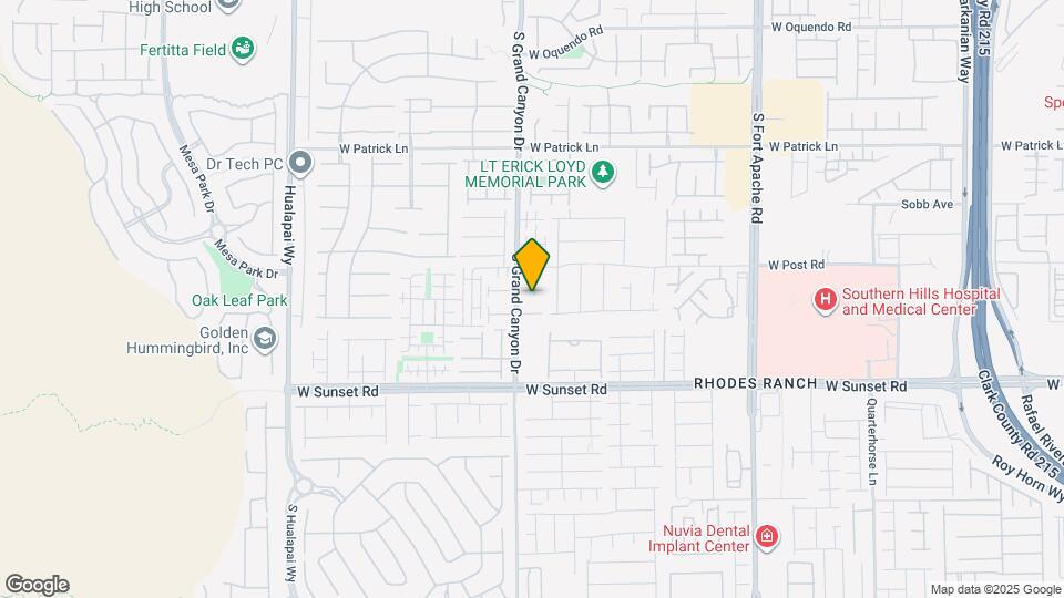 9773 W Overlook Ridge Ave Map and Location Details