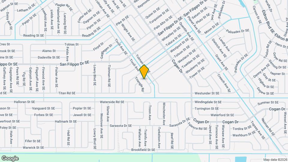 2986 Tivoli Ave SE Map and Location Details