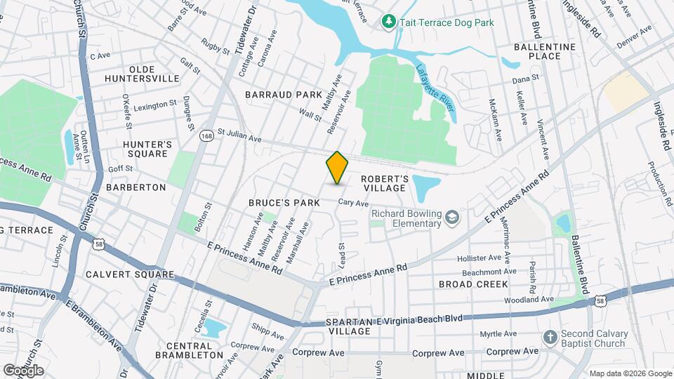 1519 Jamaica Ave, Unit A Map and Location Details