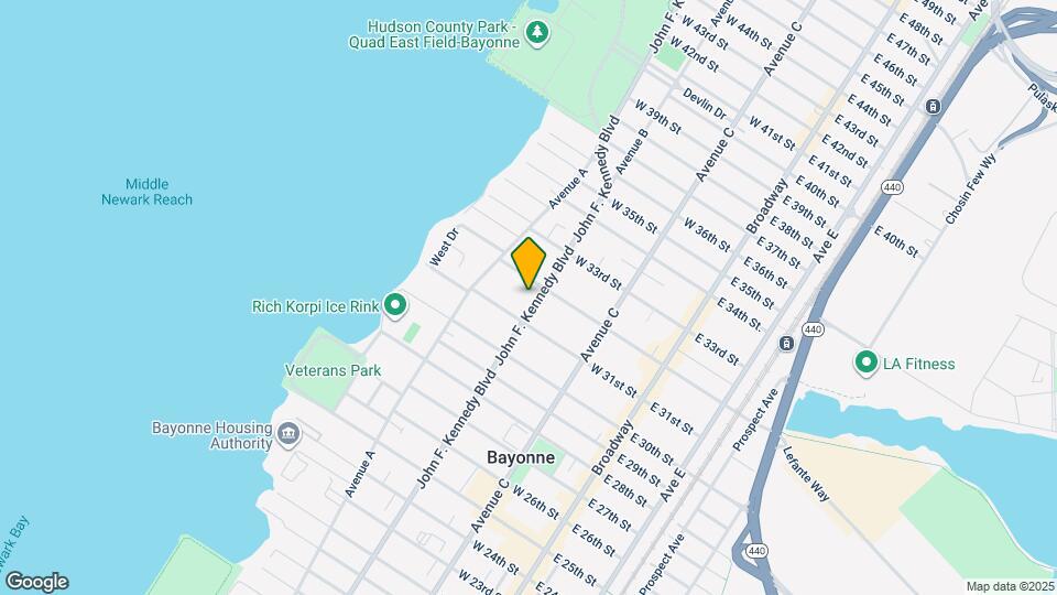 801 John F. Kennedy Blvd Map and Location Details