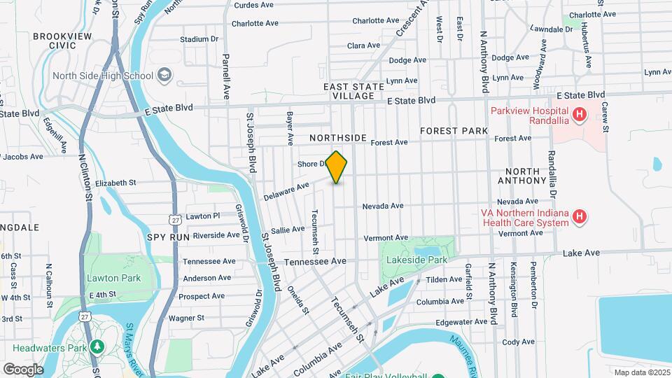 1826 Kentucky Ave Map and Location Details