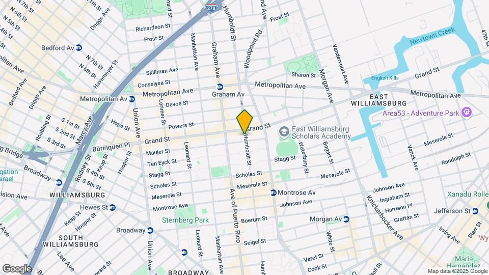 275 Humboldt St Mapa y Detalles de la Ubicación
