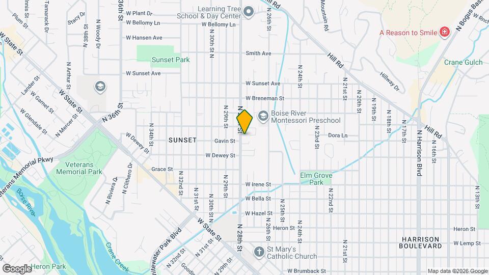 2108 N 28th St Mapa y Detalles de la Ubicación