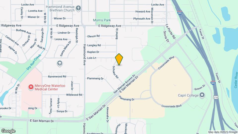 1325 Creekside Ct Map and Location Details