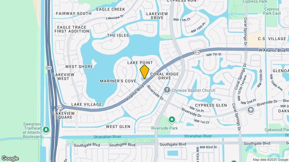 11793 W Atlantic Blvd Map and Location Details