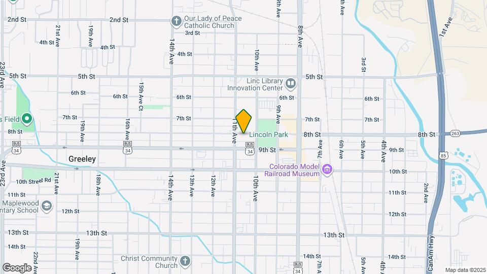 1012 8th St Map and Location Details