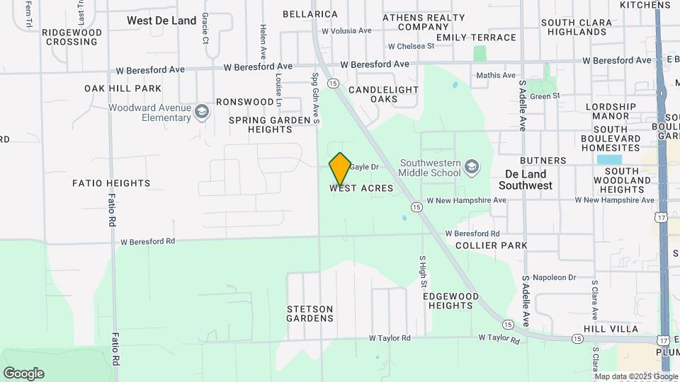 1283 Cecil Ave Mapa y Detalles de la Ubicación