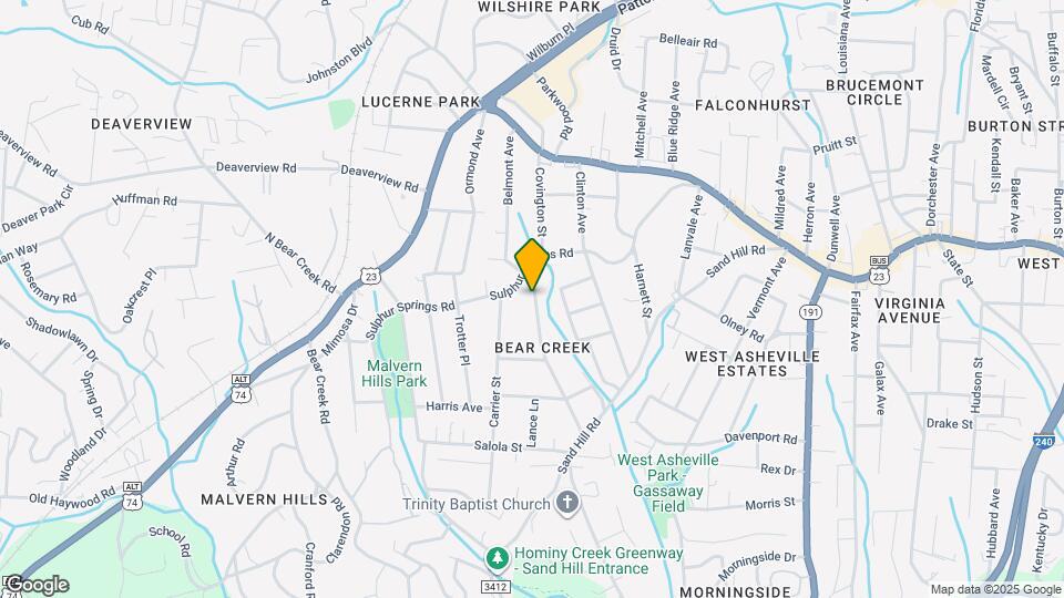 36 Delaware Ave Map and Location Details