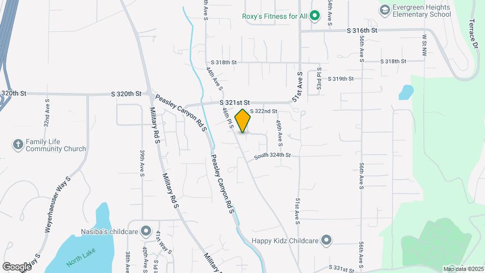 32315 47th Ave S Mapa y Detalles de la Ubicación