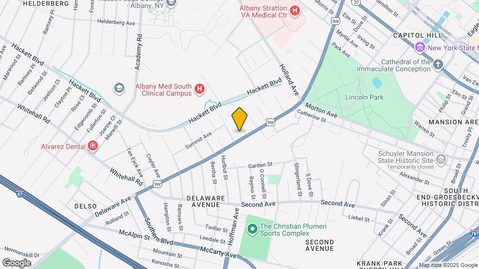 283 Delaware Ave Map and Location Details