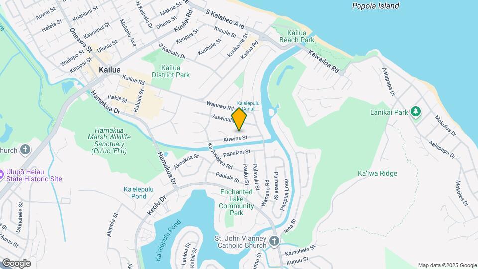 575 Auwina St Map and Location Details