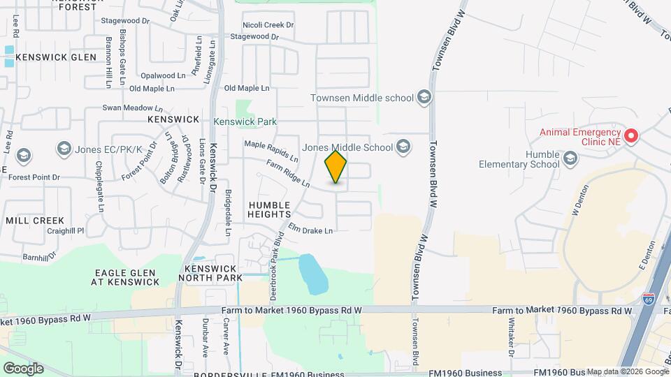 8943 Farm Ridge Ln Map and Location Details