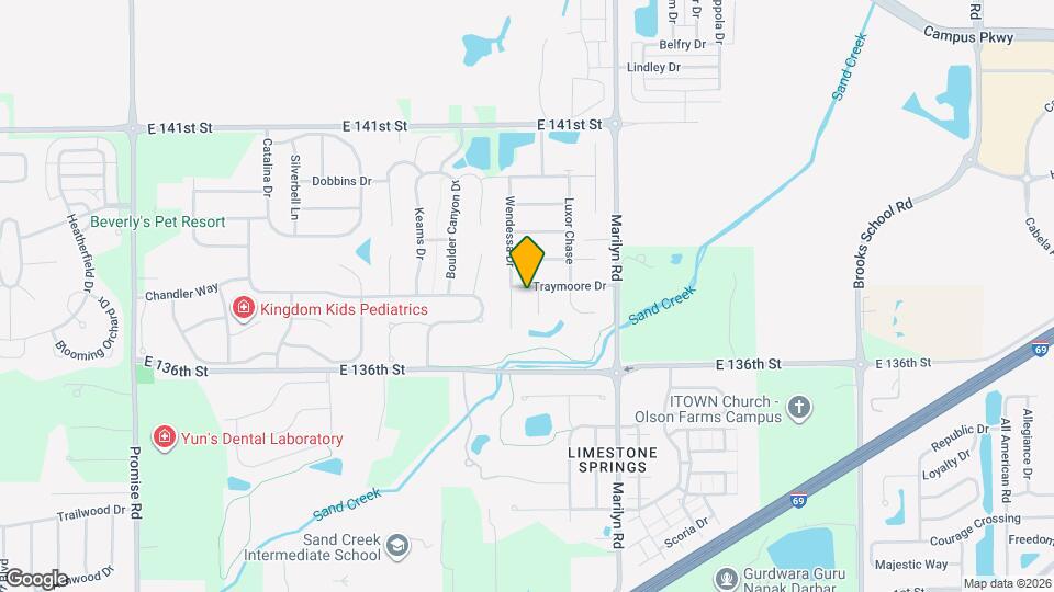 11813 Traymoore Dr Map and Location Details