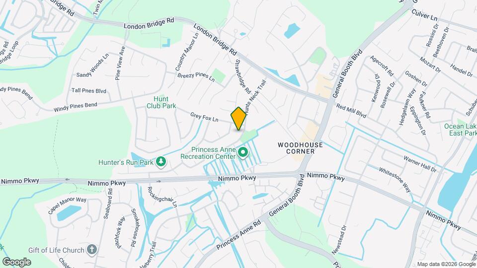 2441 Hunts Neck Trail Map and Location Details