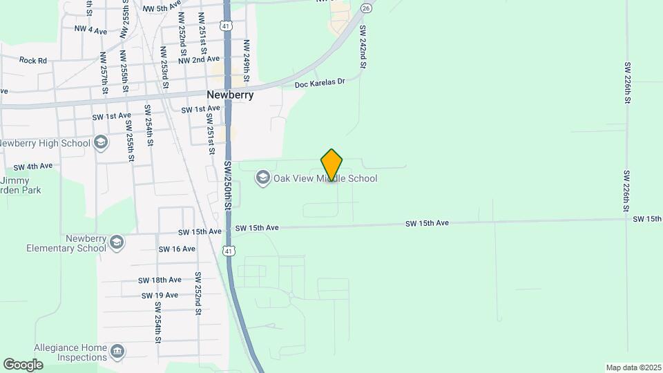 24383 SW 8th Pl Map and Location Details