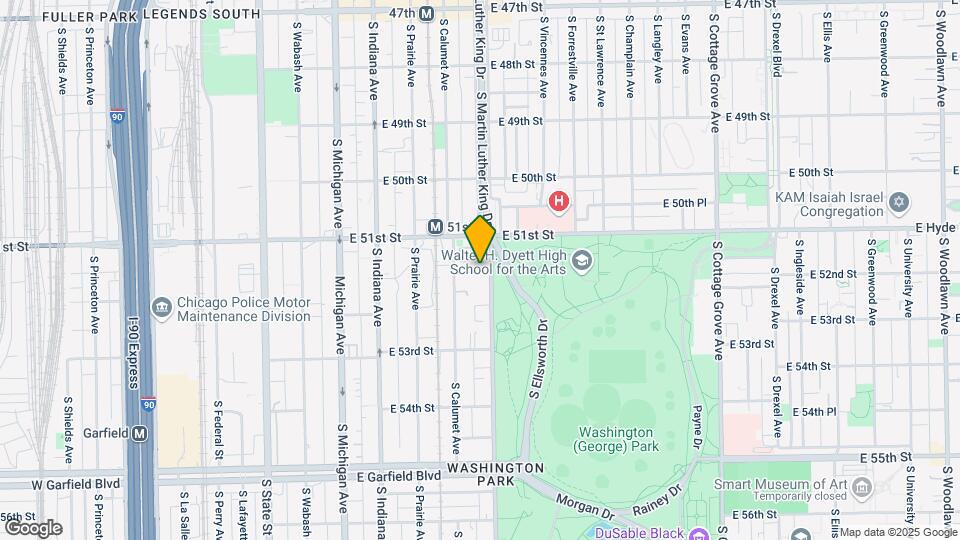 5134 S King Dr Mapa y Detalles de la Ubicación