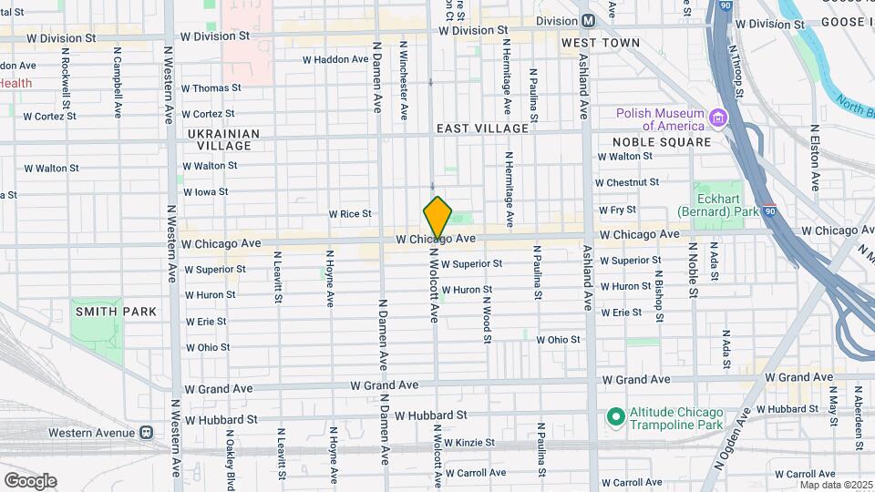 1859 W Chicago Ave Map and Location Details