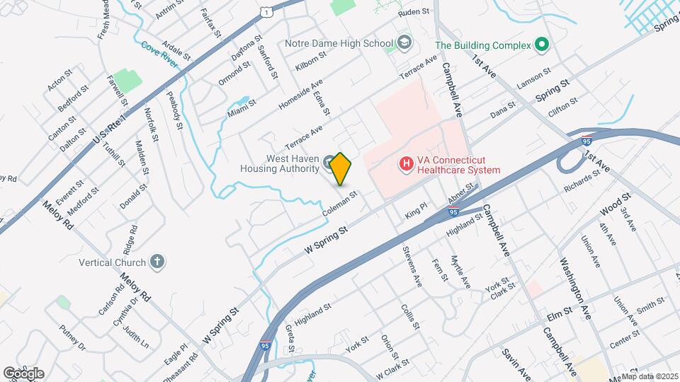 57 Glade St Map and Location Details