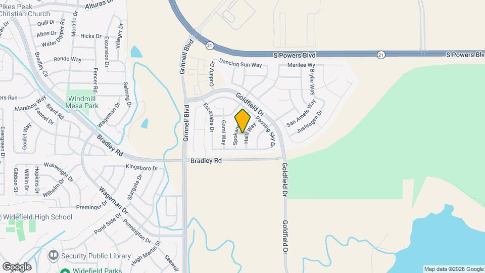 4934 Haiti Way, Unit 4586-100 Map and Location Details