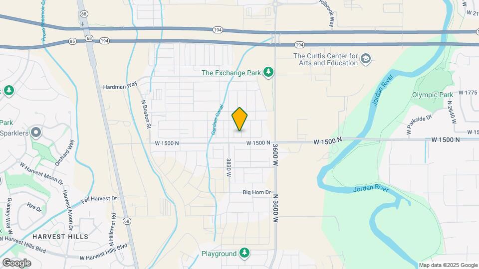 1353 N 3740 W Map and Location Details