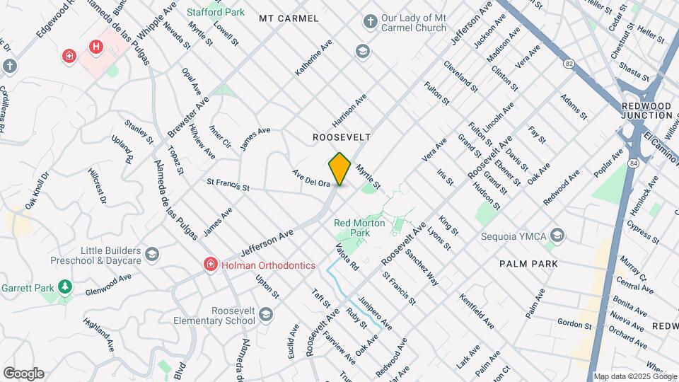 2329 Jefferson Ave Mapa y Detalles de la Ubicación