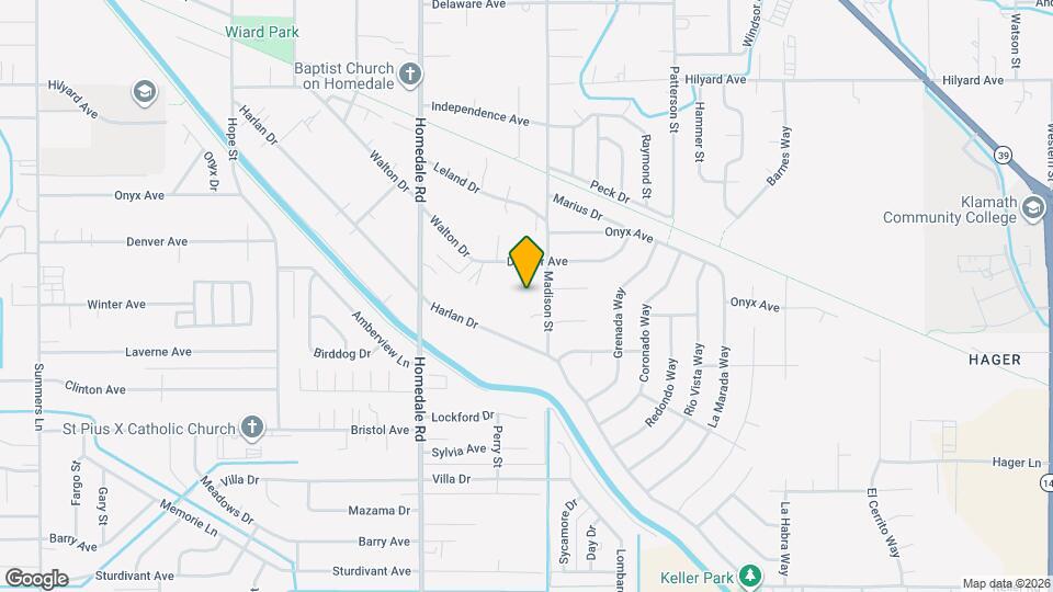 3619 Boulder Ln Map and Location Details