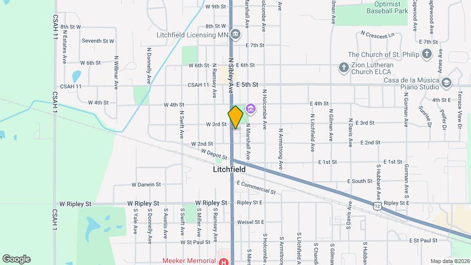 230 N Sibley Ave, Unit Main street Map and Location Details